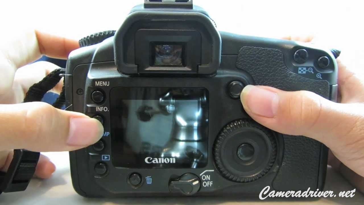 Canon eos 20d software